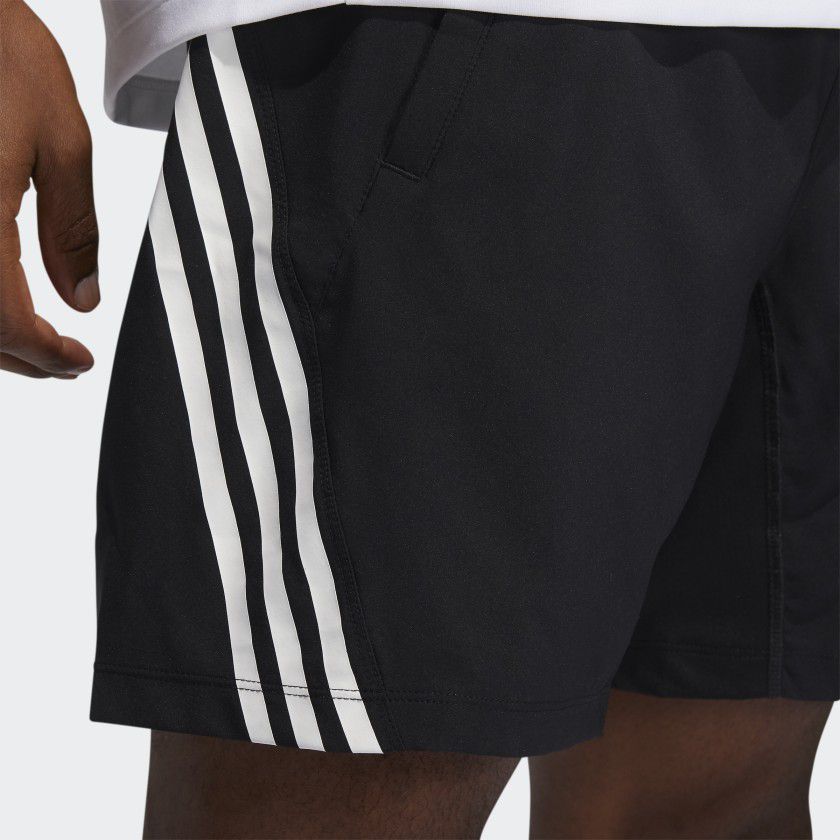 Шорти для фитнеса Adidas AEROREADY 3-Stripes 8-Inch Performance GM0643_image_5